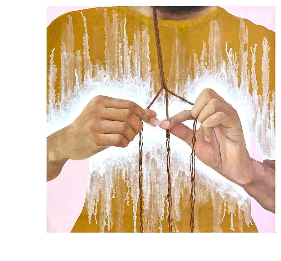 Abraão Veloso, “Trançar II” (2024)